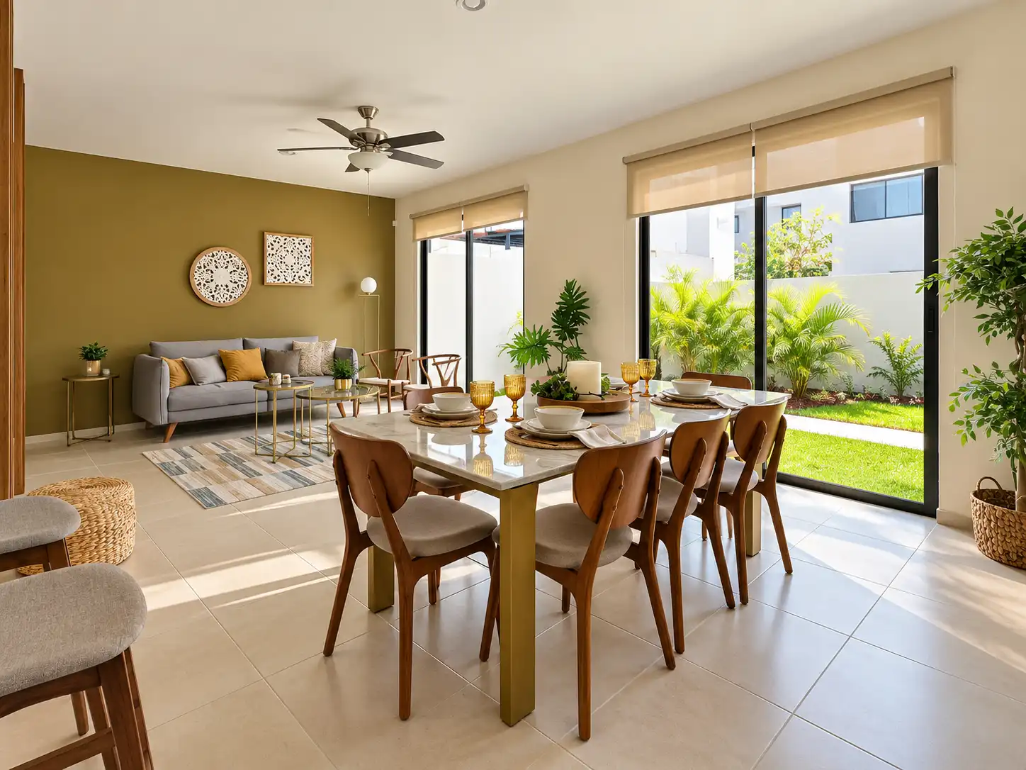 Comedor entregado en Paraíso Caucel, modelo Aqua Plus